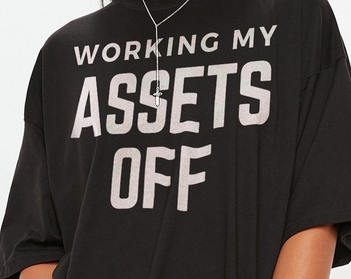 Trading From Home T-Shirt, Working My Assets Off Shirt, TradersWorker Shirt, Home T Shirt Present, Gift for Home Working - Image 2