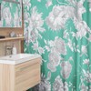 Traditional Toile Shower Curtain | Elegant Vintage-inspired Bathroom Decor | Classic Tub Curtain