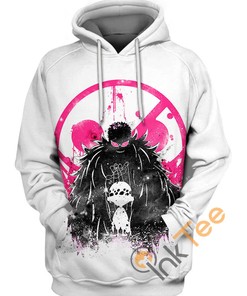 Trafalgar Law of the Donquixote Pirates Hoodie in 3D Print - Perfect for Fans of One Piece