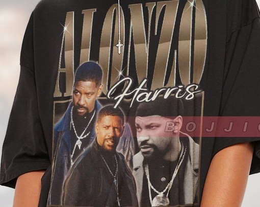 Training Day Villain Fictional Character Denzel Washington Shirt - Detective Alonzo Harris Tee - Image 2