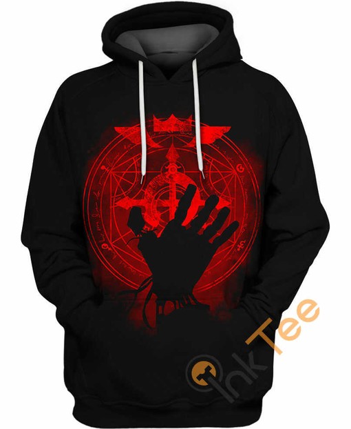 Transmutation Alchemy Hoodie graced with 3D All Over Print for Style Enthusiasts