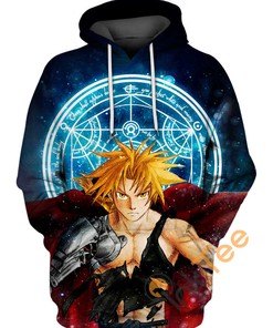 Transmutation Circle 3D Hoodie - Perfect for Fans of Fullmetal Alchemist