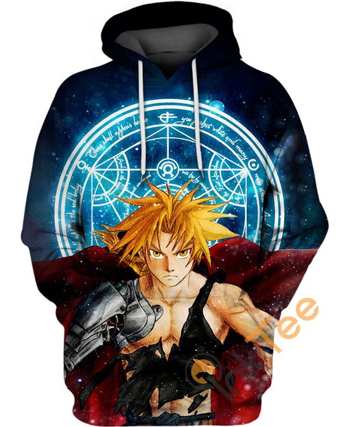 Transmutation Circle 3D Hoodie - Perfect for Fans of Fullmetal Alchemist
