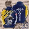 Trendy Custom Sport Design All Over Print 3D Hoodie - Los Angeles Chargers Fans