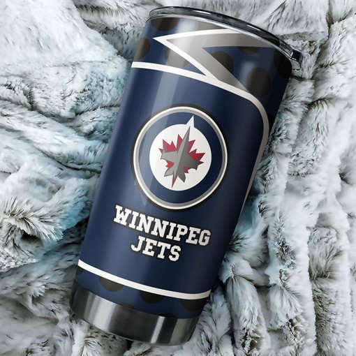 Trendy Hockey-Themed Tumbler for Fanatics - Winnipeg Jets NHL Tumbler