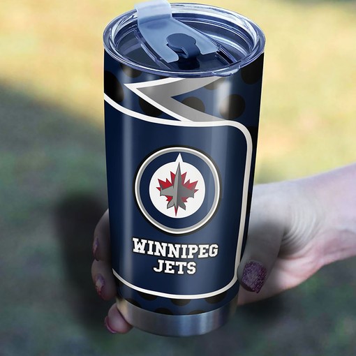 Trendy Hockey-Themed Tumbler for Fanatics - Winnipeg Jets NHL Tumbler - Image 2