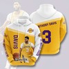 Trendy Los Angeles Lakers Basketball All Over Print Zip-up Hoodie with Custom Design