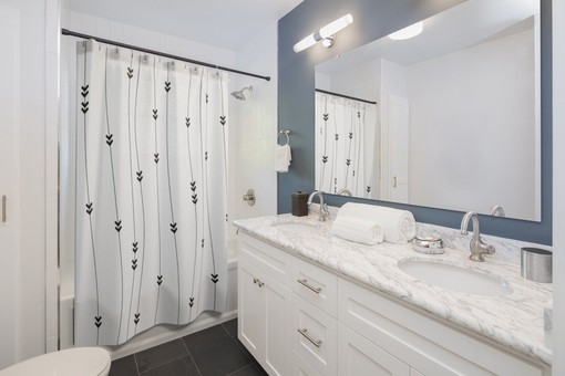 Tribal Aztec Shower Curtain - Minimalist Boho Bathroom Decor with Modern Appeal - Image 2