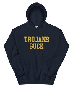 Trojans Suck Notre Dame Hoodie Sweatshirt - NCAA Sport Shirt for Fans, Keyword: sport shirts unisex