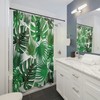 Tropical Palm Leaves Shower Curtain - Bring Nature Indoors