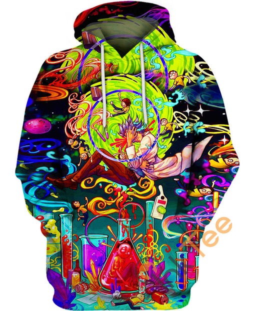 Troublous Abstract 3D Printed All Over Custom Hoodie