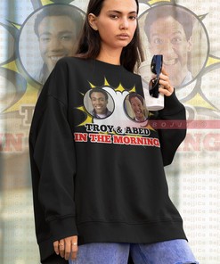 Troy and Abed Sweatshirt - Comfy Vintage Sweater for TV Seris Fans