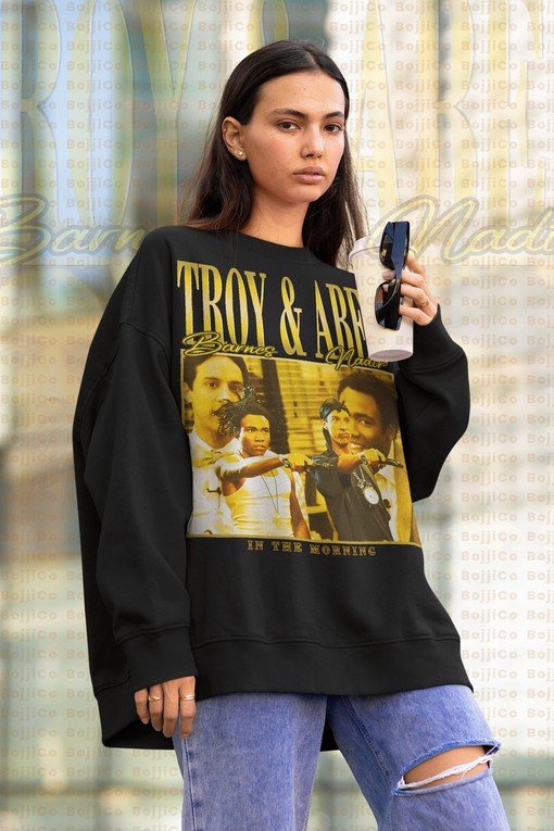 Troy and Abed in the Morning Tee, Vintage Shirt for Community Fans, Senor Ben T-Shirt