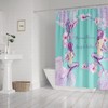 Turquoise and Pink Mermaid Shower Curtain for a Colorful Bathroom | unique shower curtains