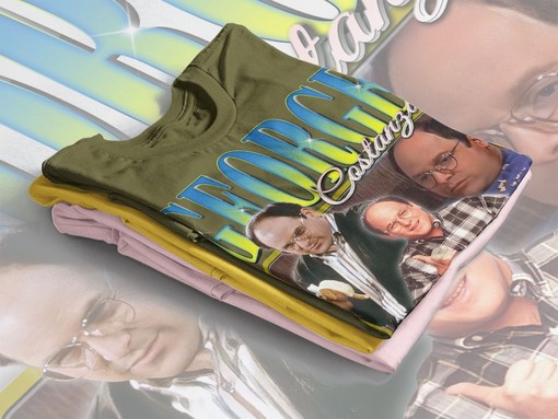 Tv Sitcom George Seinfeld Classic Movie T-Shirt for Boys - Image 4