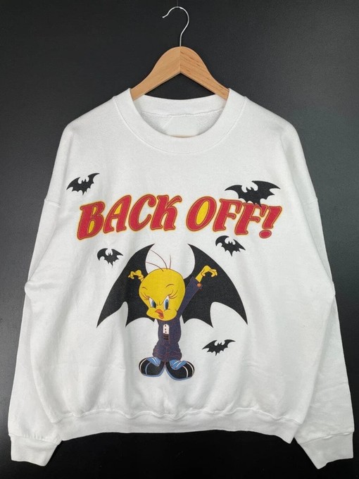 Tweety Bird Halloween Sweatshirt - Vintage Halloween Looney Tunes Shirt, Funny Halloween Gifts, Unisex Shirt
