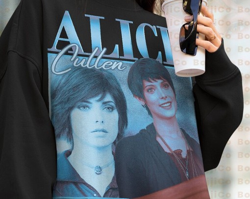 Twilight Saga Alice Cullen Sweatshirt, Vintage 90's Movie Night Sweater - Movie Shirts for Women - Image 4