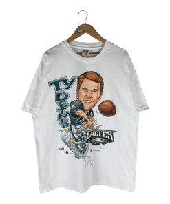 Ty Detmer Philadelphia Eagles Caricature 90s Vintage Style Sweatshirt T-shirt - Ideal Gift for Football Fans