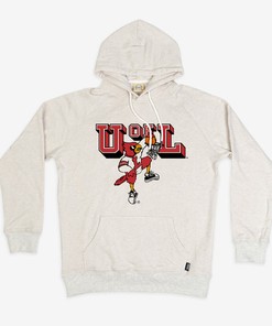 U of L Dunking Cardinal Football Hoodie Sweatshirt, Perfect for Cardinals Sports Fans and University Students