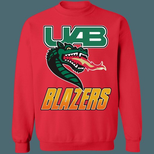 UAB Blazers Vintage NCAA Sweatshirt Hoodie Shirt for Fans of All Ages - Image 3