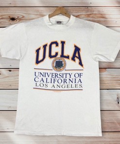 UCLA University Vintage Style T-Shirt, Printed University Logo Graphic, Hoodie
