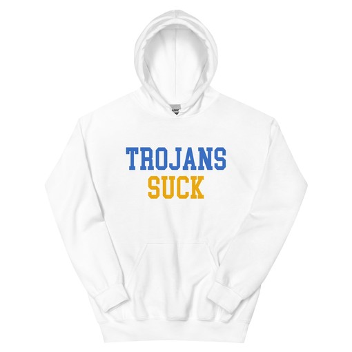 UCLA vs. Trojans Rivalry Kisser Hoodie Sweatshirt - Sport Shirts Girls
