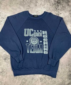 UConn Huskies Sweatshirt - Vintage NCAA Shirts - Sport Shirts Unisex