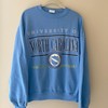 UNC Crewneck Distressed Carolina Sweatshirt and Hoodie, Retro NCAA Shirts for College Fans