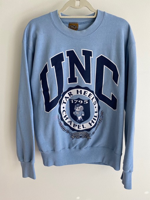 UNC Crewneck Sweatshirt Carolina Student Gifts - NCAA Shirts for Men