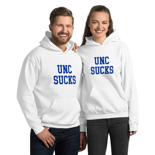 UNC Sucks Duke Rivalry Hoodie Sweatshirt - NCAA Sport Shirt for Fans, Keyword: sport shirts unisex - Image 2