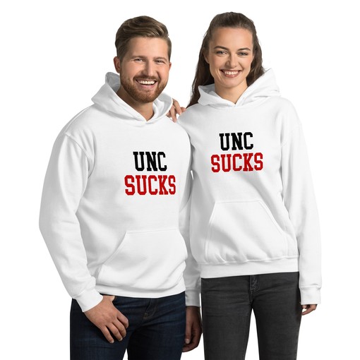 UNC Sucks NC State Rivalry Hoodie Sweatshirt - NCAA Sport Shirt for Fans, Keyword: sport shirts unisex - Image 2