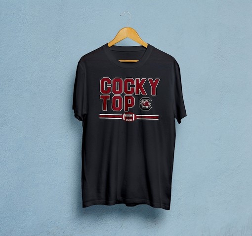 USC Cocky Top Unisex Premium T-Shirt - NCAA Shirts for Women and Men