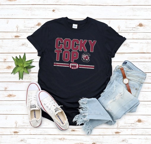 USC Cocky Top Unisex Premium T-Shirt - NCAA Shirts for Women and Men - Image 2