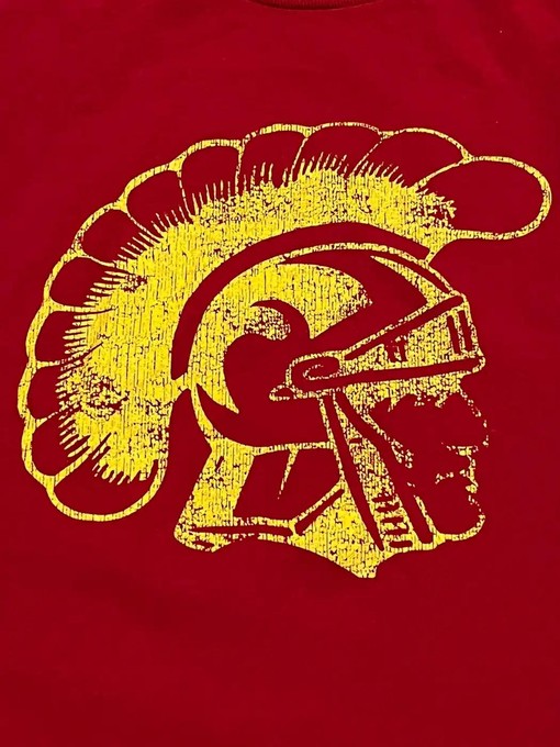 USC Trojans NCAA Red Sport Shirt Hoodie for Football Fans - Image 2
