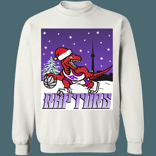Ugly Christmas NBA Vintage Sweatshirt Hoodie Shirt for Toronto Raptors Fans - Image 4