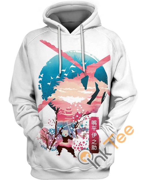 Ukiyo E Breath of the Beast Hoodie with 3D Print - Perfect for Fans of Japanese Art