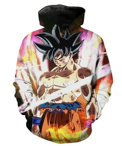 Ultra Instincts Goku Dragon Ball Super Hoodie - 3D All Over Print Design with Quotes