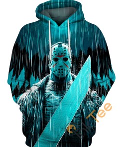 Under The Rain Horror 3D Hoodie - Men's 3D All Over Print Hoodie