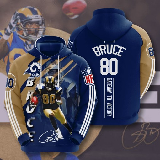 Unique All Over Print Hoodie for Men - Los Angeles Rams Fan