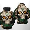 Unique Boston Celtics NBA Skull All-Over Print Hoodie