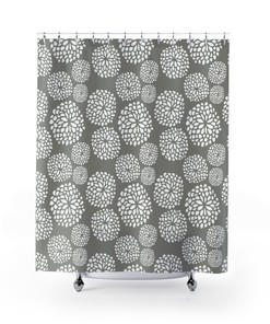 Unique Contemporary Shower Curtain for College Dorm and Bathroom