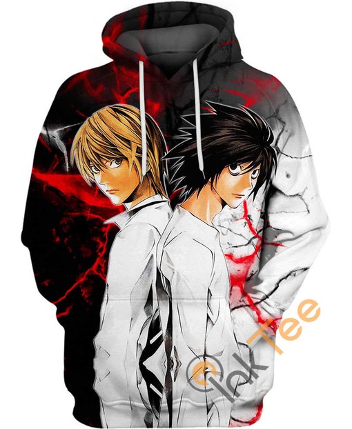 Unique Light And L All Over Print 3D Hoodie With Custom Design