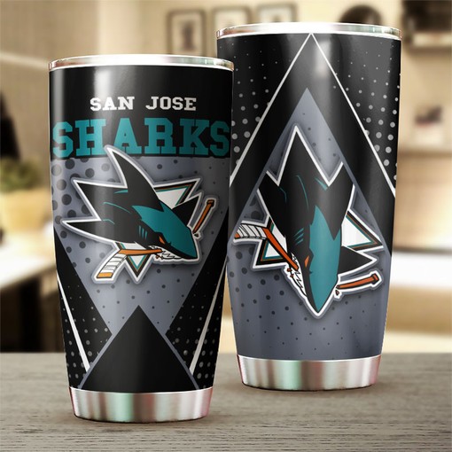 Unique San Jose Sharks NHL Tumbler for Your Daily Use