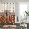 Unique Shower Curtains Boho Tribal Deer Shower Curtain