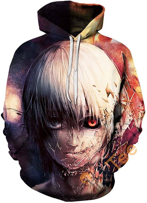 Unique Tokyo Ghoul Print All-Over Print Hoodie