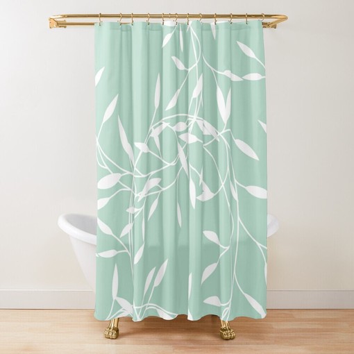 Unique Trendy Design Shower Curtain - Extra Durable and Eco-Friendly with Boho Flair - Image 3