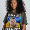 Unique Volodymyr Zelensky Design Shirt, Homage to Ukraine President