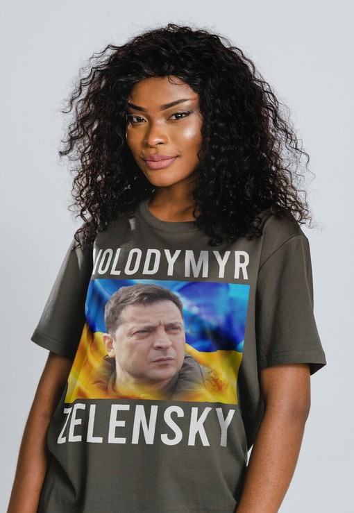 Unique Volodymyr Zelensky Design Shirt, Homage to Ukraine President