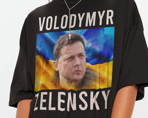 Unique Volodymyr Zelensky Design Shirt, Homage to Ukraine President - Image 2