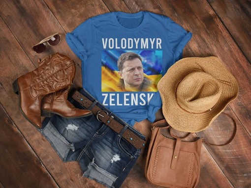 Unique Volodymyr Zelensky Design Shirt, Homage to Ukraine President - Image 3
